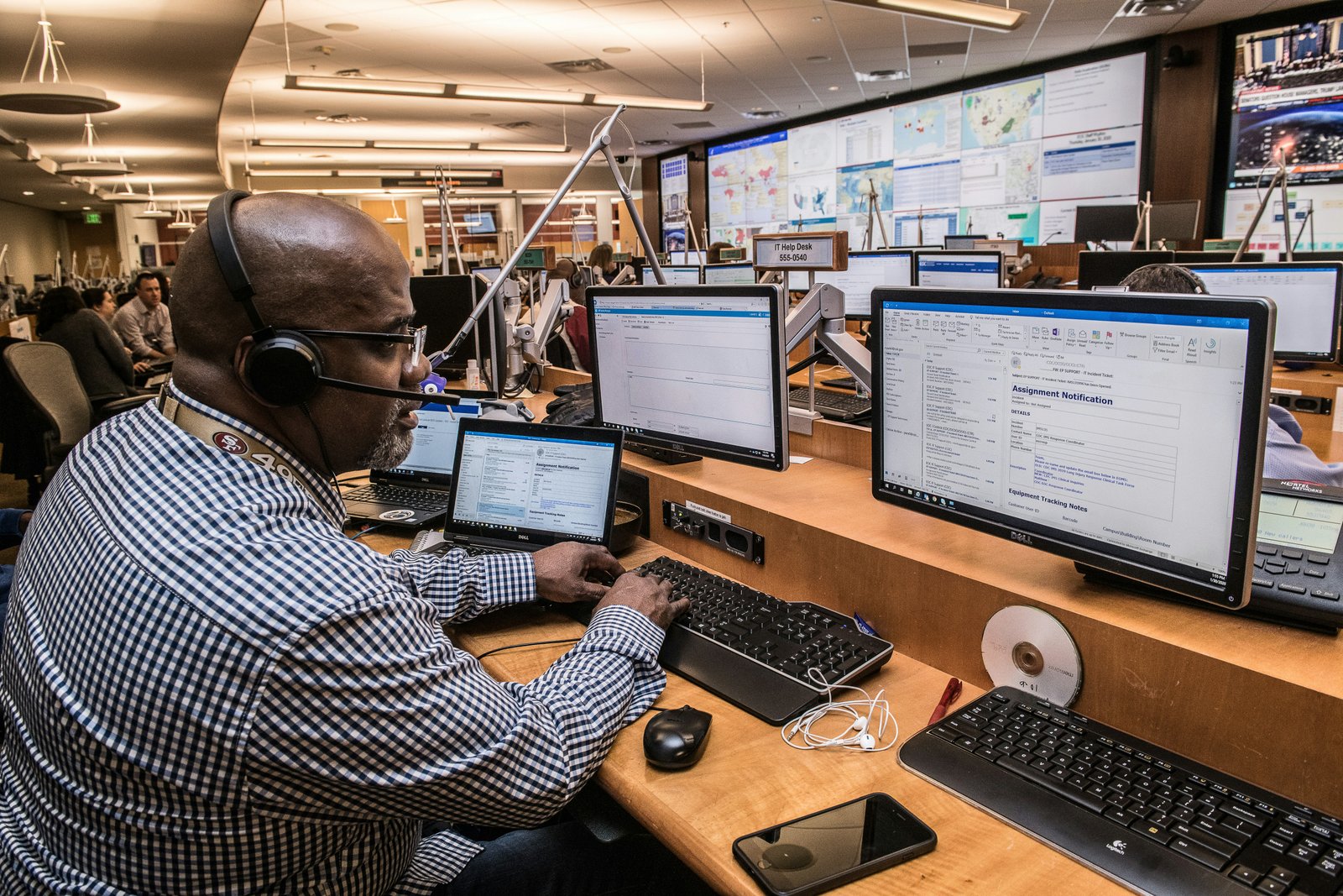 Mobile delivery and help desk